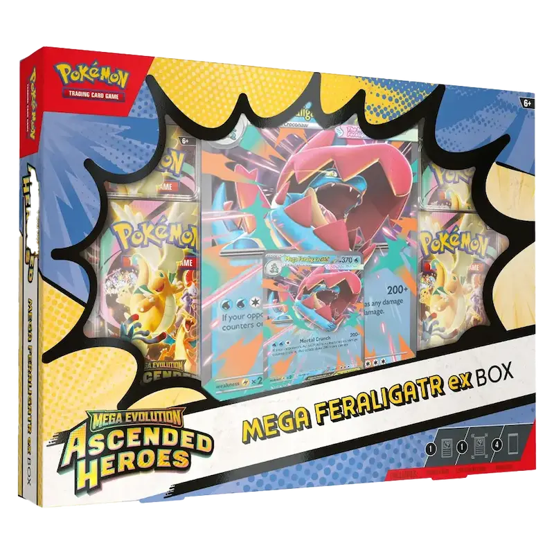 Mega Feraligatr ex collection box